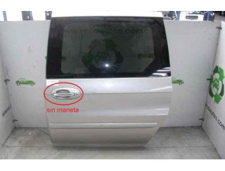 Recambio de puerta lateral corredera izquierda para kia carnival referencia OEM IAM 6807 MARRON CLARO 