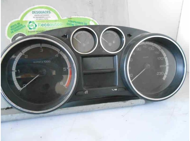 Recambio de cuadro instrumentos para peugeot 308 1.6 hdi fap cat (9hz / dv6ted4) referencia OEM IAM 9665107480 6870 