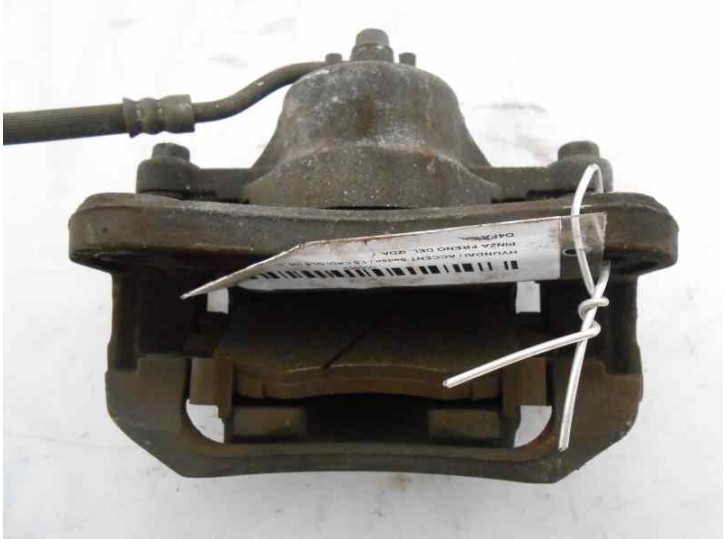 Replacement front left brake caliper for Hyundai Accent (MC) 1.5 CRDi CAT OEM IAM reference 6962 6962 