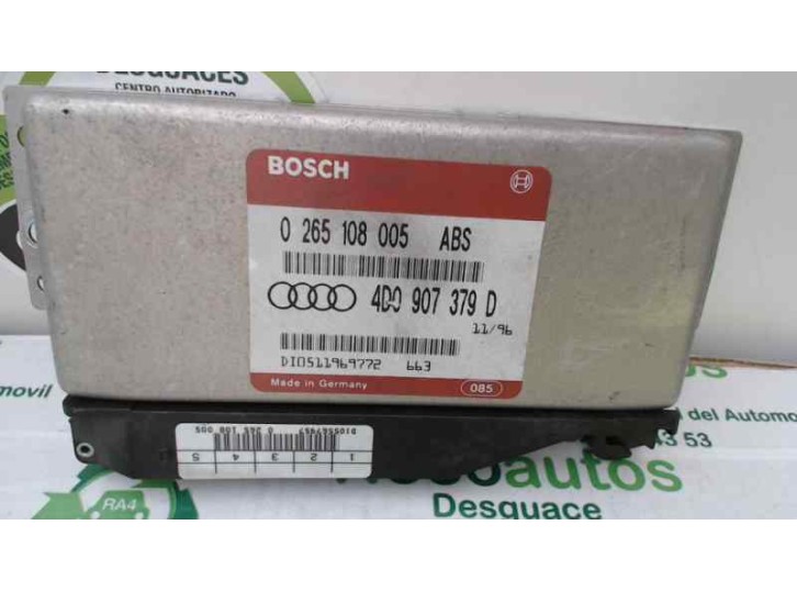 Recambio de centralita abs para audi a4 berlina (b5) 1.8 referencia OEM IAM 0265108005 4D0907379D 