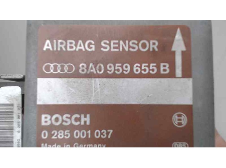 Recambio de centralita airbag para audi a4 berlina (b5) 1.8 referencia OEM IAM 8A0959655B 0285001037 BOSCH
