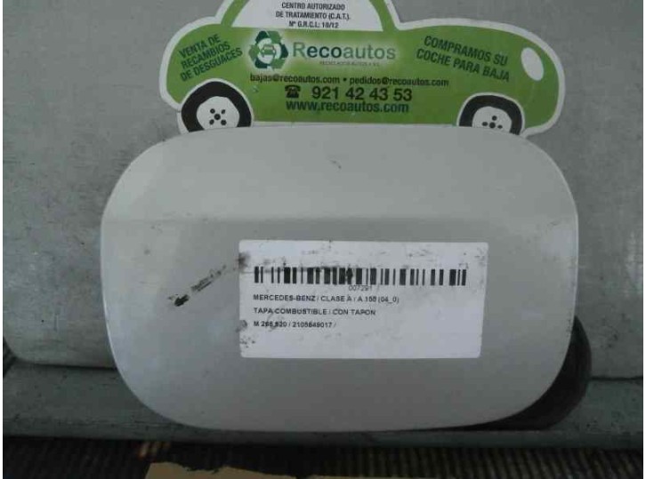 Recambio de tapa exterior combustible para mercedes-benz clase a (w169) 1.5 cat referencia OEM IAM 2105849017  