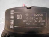 Replacement alternator for Alfa Romeo 146 1.6 CAT OEM IAM reference 0123310028 BOSCH
