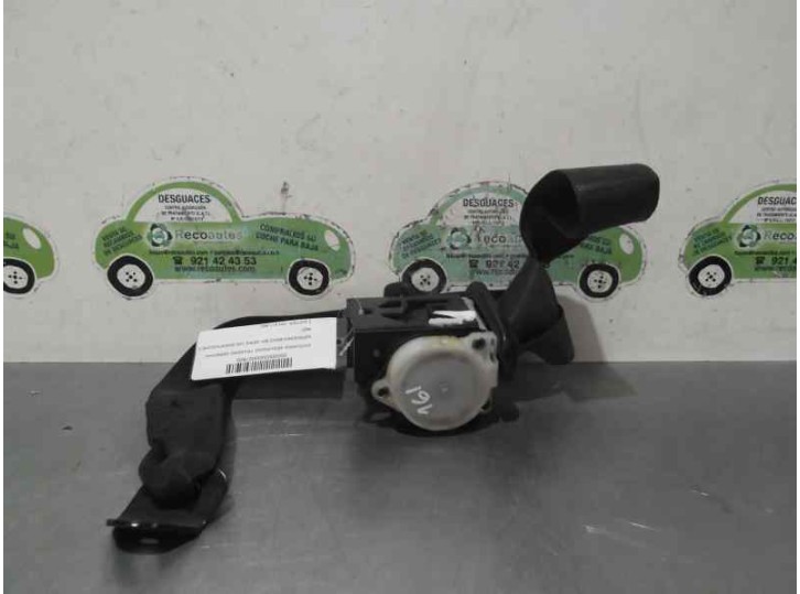 Recambio de cinturon seguridad trasero derecho para mercedes-benz clase c (w203) sportcoupe 2.2 cdi cat referencia OEM IAM 60572