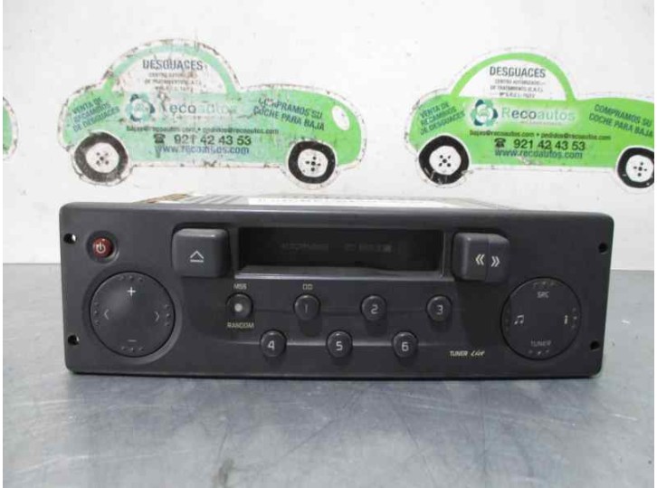Recambio de sistema audio / radio cd para renault clio ii fase i (b/cbo) 1.2 rn b/cboa/f referencia OEM IAM 22DC25962F 8085 