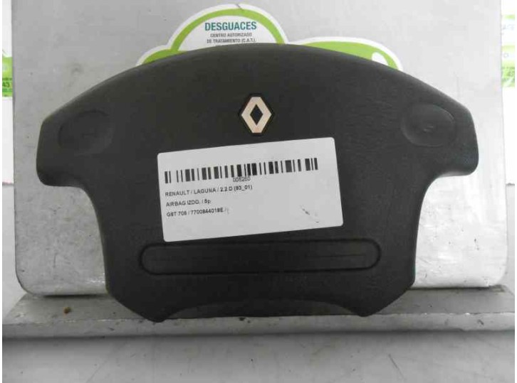 Recambio de airbag delantero izquierdo para renault laguna (b56) 2.2 diesel referencia OEM IAM 7700844018E 8250 7700844018E