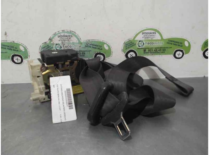 Recambio de cinturon seguridad delantero derecho para fiat punto berlina (188) 1.2 cat referencia OEM IAM 735269408 CON PRETENSO