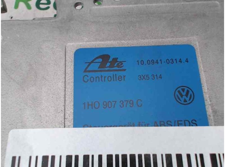 Recambio de centralita abs para volkswagen golf iii berlina (1h1) 2.0 referencia OEM IAM 1H0907379C  1H09073798