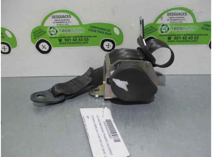 Recambio de cinturon seguridad trasero izquierdo para citroën c4 berlina 2.0 hdi fap cat (rhr / dw10bted4) referencia OEM IAM SI