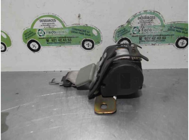 Recambio de cinturon seguridad trasero central para renault megane i scenic (ja0) 1.6 16v kaleido referencia OEM IAM 8200151461 