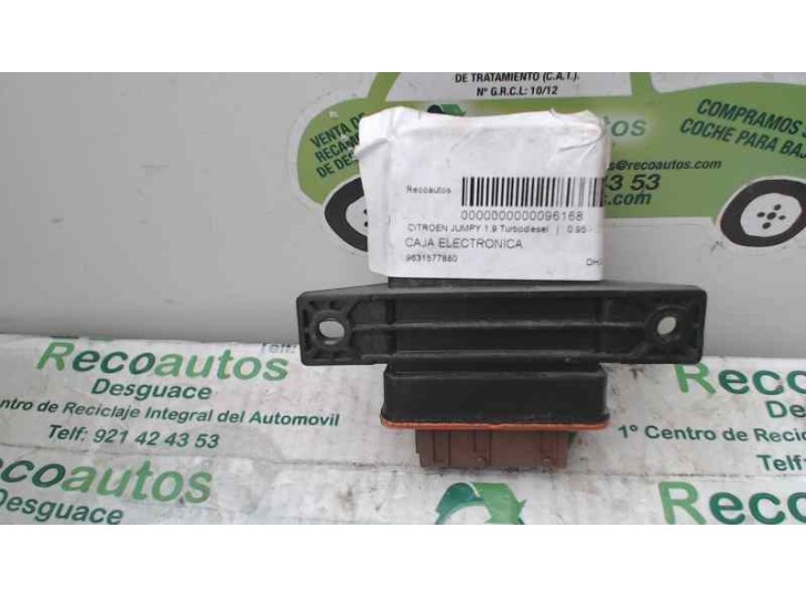 Recambio de rele ventiladores motor para citroën jumpy 1.9 turbodiesel referencia OEM IAM 9631577880 