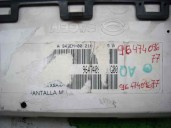 Replacement multifunction display for Citroën Xsara Saloon 1.9 Diesel OEM IAM reference 9647409677 9647409677 