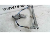 Replacement rear right window regulator for Peugeot 406 (8B) 2.0 16V OEM IAM reference 9636619380 2 PINS 4 DOORS.
