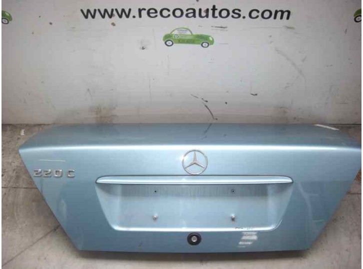 Recambio de porton trasero para mercedes-benz clase c (w202) berlina 220 (202.022) referencia OEM IAM TAPA MALETERO AZUL CLARO 4
