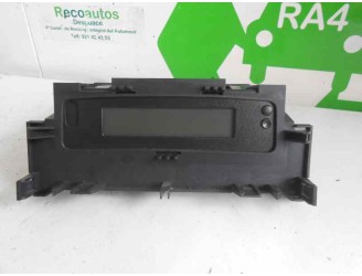 Recambio de pantalla multifuncion para renault megane ii berlina 5p 1.5 dci diesel referencia OEM IAM 8200755120 216759929 