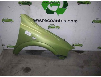 Recambio de aleta delantera derecha para opel astra g berlina club referencia OEM IAM 93190358 VERDE CLARO 