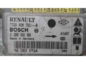 Recambio de centralita airbag para renault clio ii fase i (b/cbo) 1.4 rt b/cboc referencia OEM IAM 7700426752B 0285001155 BOSCH