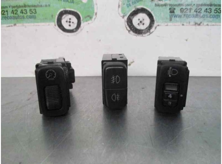 Recambio de botones salpicadero para mitsubishi space wagon (n80/n90) 2.4 family referencia OEM IAM MR190953 MR190954 