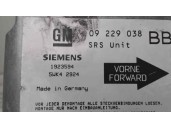 Recambio de centralita airbag para opel corsa b edition 2000 referencia OEM IAM 09229038 5WK42924 BBS0116069U