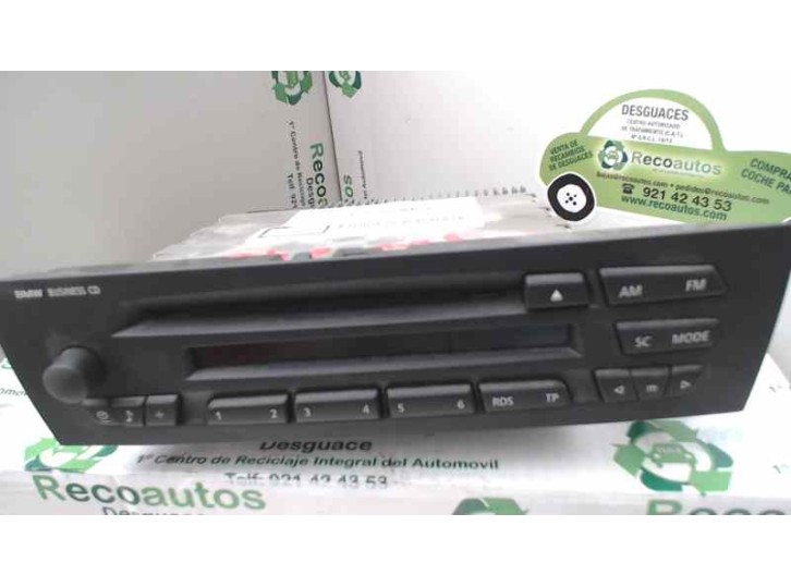 Recambio de sistema audio / radio cd para bmw serie 3 touring (e91) 318d referencia OEM IAM 6975015011 