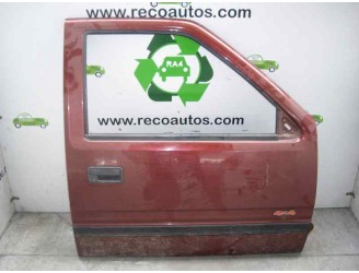 Recambio de puerta delantera derecha para opel frontera a básico referencia OEM IAM 114100 GRANATE 5 PUERTAS