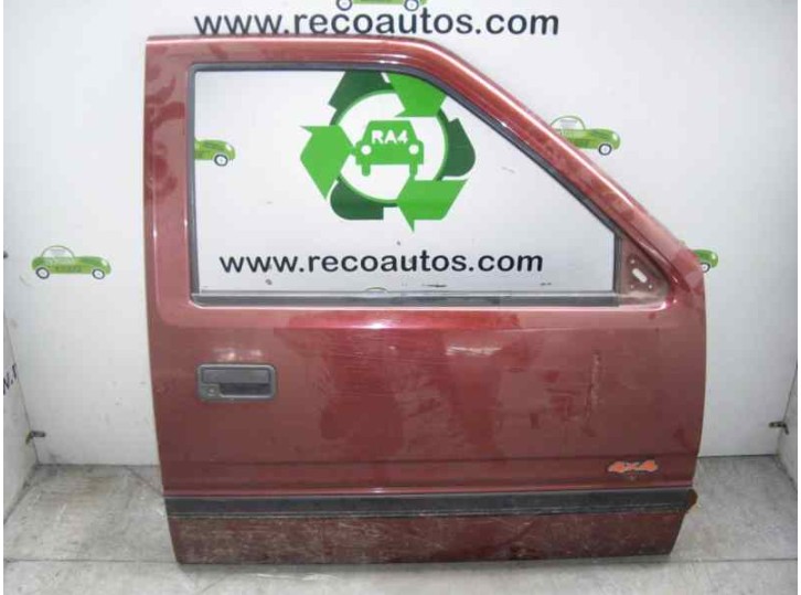 Recambio de puerta delantera derecha para opel frontera a básico referencia OEM IAM 114100 GRANATE 5 PUERTAS