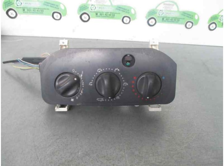 Recambio de mando climatizador para renault clio i fase i+ii (b/c57) 1.9 diesel referencia OEM IAM 7701047547 