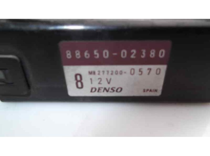 Recambio de modulo electronico para toyota corolla (e12) 2.0 d-cat referencia OEM IAM 8865002380 MB2772000570 8865002380