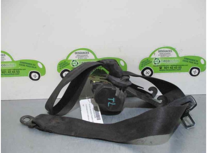 Replacement rear left seat belt for Volkswagen Golf III Saloon (1H1) GTI OEM IAM reference 1H857805 3 DOOR