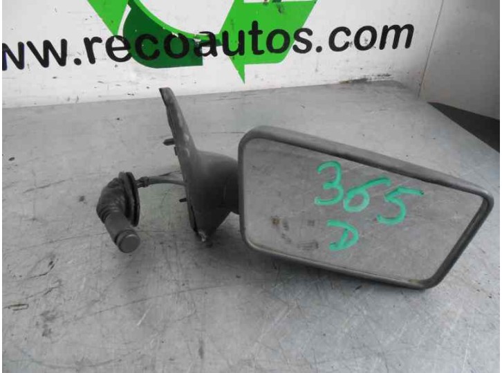 Replacement right wing mirror for Citroën AX 1.0 OEM IAM reference 95619663 95619663 MANUAL