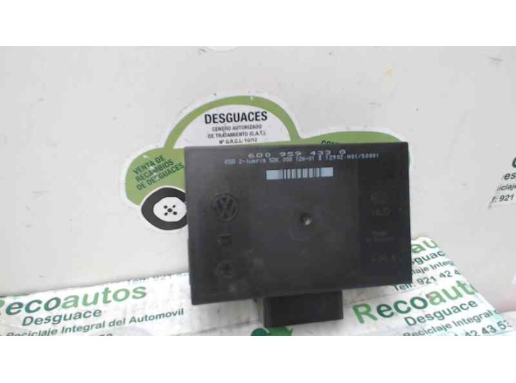 Replacement electronic control unit for Volkswagen Polo (9N1) Highline OEM IAM reference 6Q0959433G 