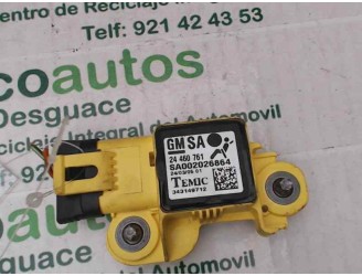 Recambio de sensor airbag para opel astra h ber. 1.6 16v cat referencia OEM IAM 24460761 SA002026793 