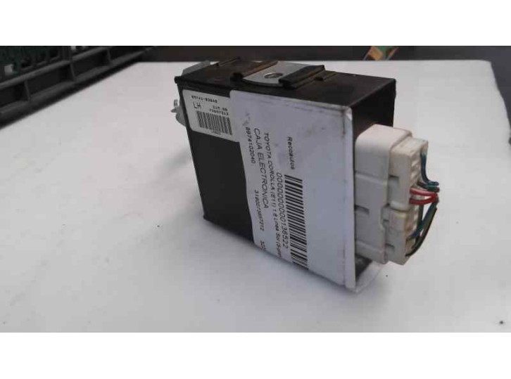 Recambio de caja electronica para toyota corolla (e11) 1.6 linea sol (5-ptas.) referencia OEM IAM 89741C2040 73657212 