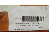 Recambio de piloto delantero izquierdo para daewoo matiz 0.8 cat referencia OEM IAM 96315000 96315000 
