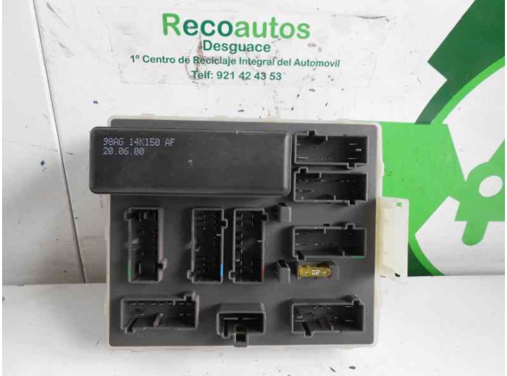 Recambio de caja reles / fusibles para ford focus berlina (cak) ambiente referencia OEM IAM 98AG14A073CH CHH4 518251905