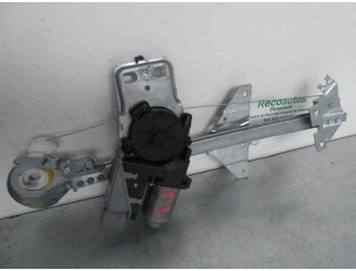 Recambio de elevalunas trasero derecho para peugeot 307 (s1) xt referencia OEM IAM 400584L 6 PINES 5 PUERTAS.