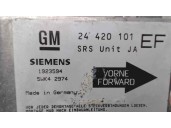 Replacement airbag control unit for Opel Omega B 2.5 Turbodiesel (X 25 TD / U 25 TD / L93) OEM IAM reference 24420101 5WK42974 