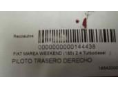 Recambio de piloto trasero derecho para fiat marea weekend (185) 2.4 turbodiesel referencia OEM IAM 185A2000 185A2000 