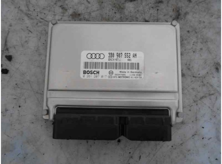 Replacement engine ECU for Audi A6 Sedan (4B2) 2.4 Quattro OEM IAM reference 3B0907552AN 0261207017 BOSCH