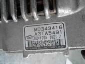 Recambio de alternador para mitsubishi carisma berina 5 (da0) 1800 gdi lx referencia OEM IAM MD343416 A3TA5491 MITSIBISHI