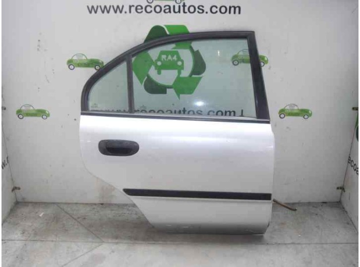 Replacement rear right door for Mitsubishi Carisma Berlina 5 (DA0) 1800 GDI LX OEM IAM reference MR954636 SILVER GREY 5 D