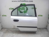 Replacement rear right door for Mitsubishi Carisma Berlina 5 (DA0) 1800 GDI LX OEM IAM reference MR954636 SILVER GREY 5 D