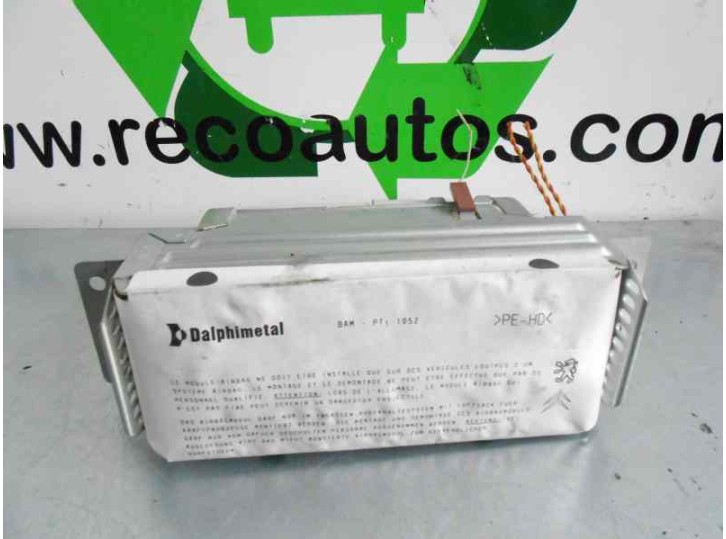 Recambio de airbag delantero derecho para citroën c5 berlina 2.0 16v cat (rfn / ew10j4) referencia OEM IAM 963261848002 0104246 