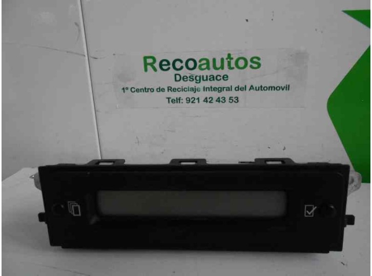 Replacement multifunction display for Citroën Xsara saloon 2.0 HDI CAT (RHY / DW10TD) OEM IAM reference 964740967700 
