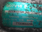 Recambio de compresor aire acondicionado para renault megane i classic (la0) 1.9 diesel referencia OEM IAM 0253612724 7700866828