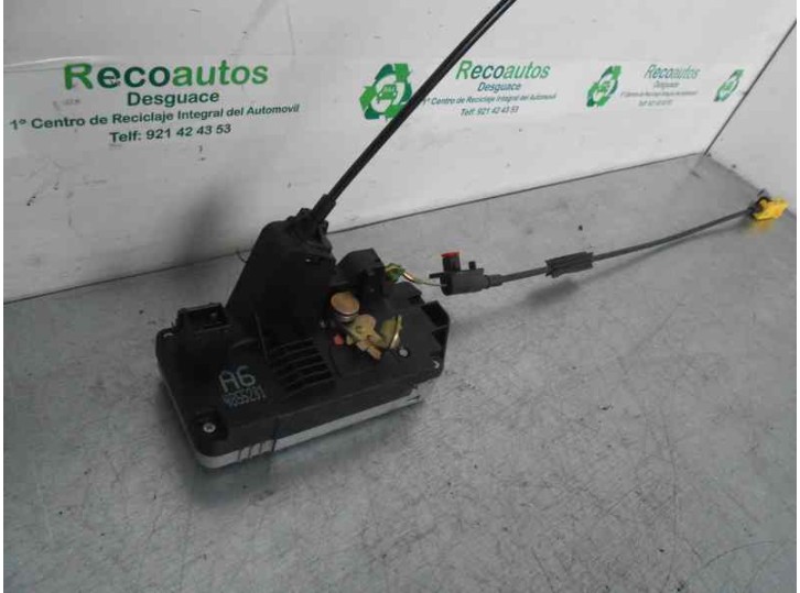 Replacement front left door lock for saab 9-5 berlina 2.2 tid linear OEM IAM reference 4655201 3 PINES 4 PUERT