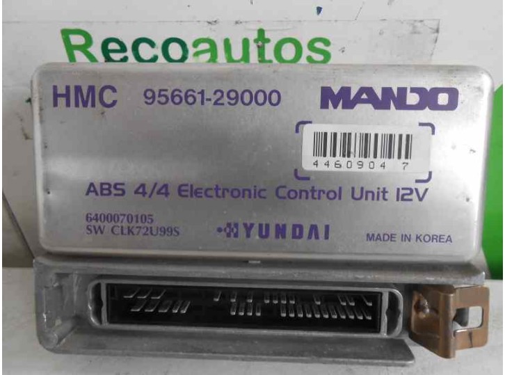Recambio de centralita abs para hyundai coupe (rd) 2.0 16v cat referencia OEM IAM 9566129000 6400070105 
