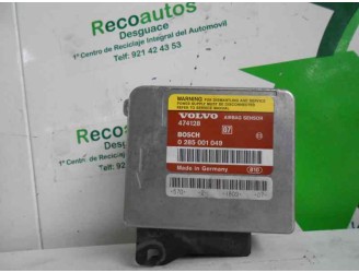 Recambio de centralita airbag para volvo serie 460 1.9 turbodiesel referencia OEM IAM 474128 0285001049 BOSCH