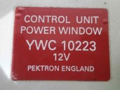 Recambio de modulo electronico para mg serie 200 (xw) 216 coupe referencia OEM IAM YWC10223  