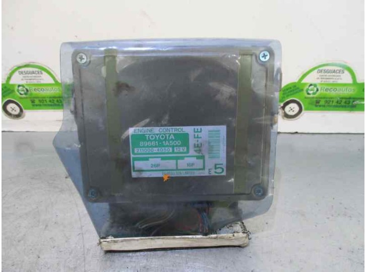 Replacement engine control unit (ECU) for Toyota Corolla (E11) 1.4 16V cat OEM IAM reference 896611A500 2110004050 FUJITSU